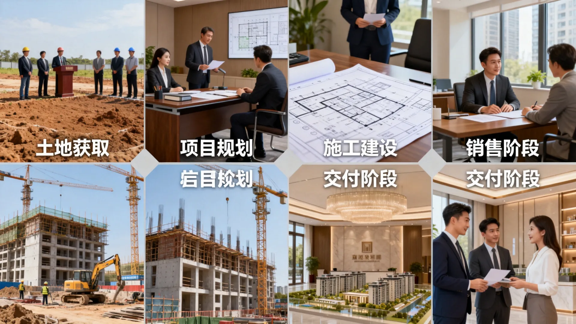 房地产开发顺序