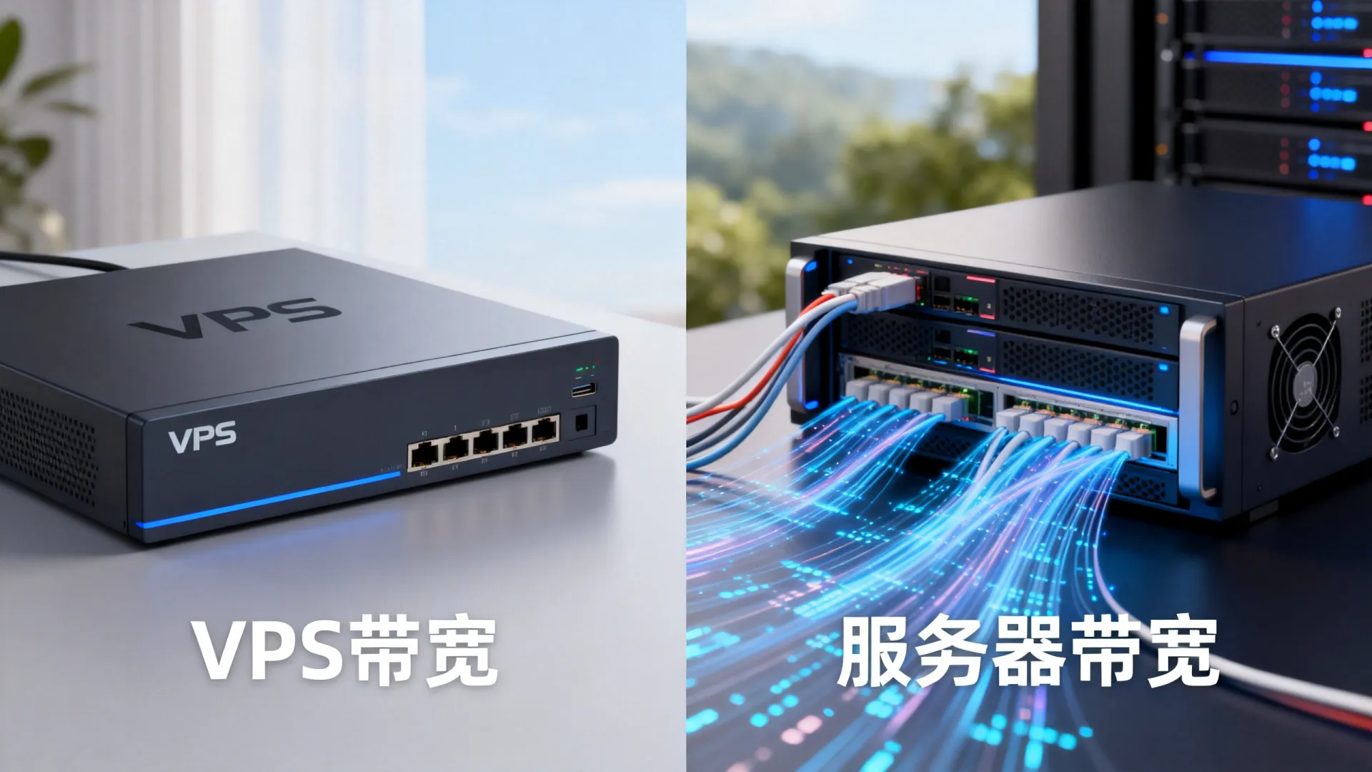 VPS带宽和服务器带宽区别?一篇讲清楚 VPS带宽和服务器带宽区别