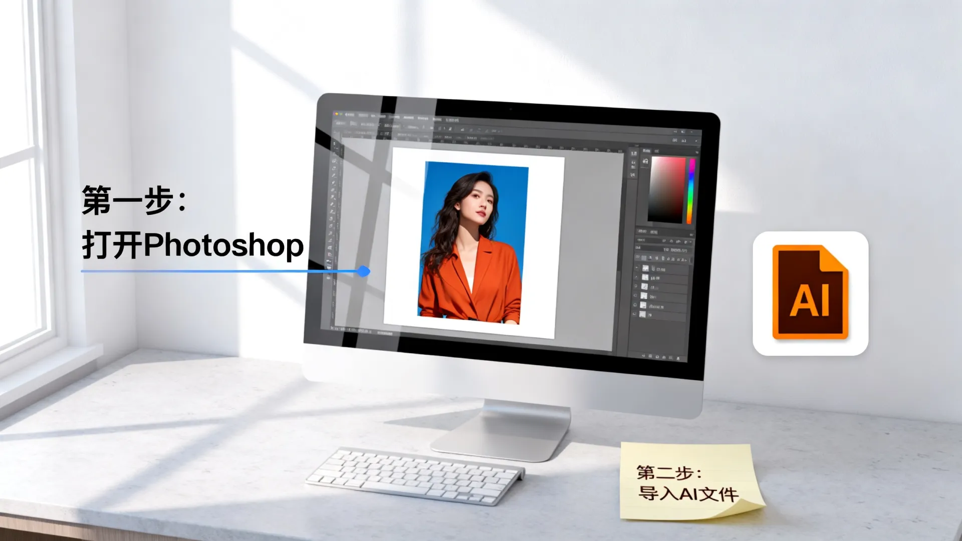 ai中图怎么能么导入ps ai中图怎么能么导入ps