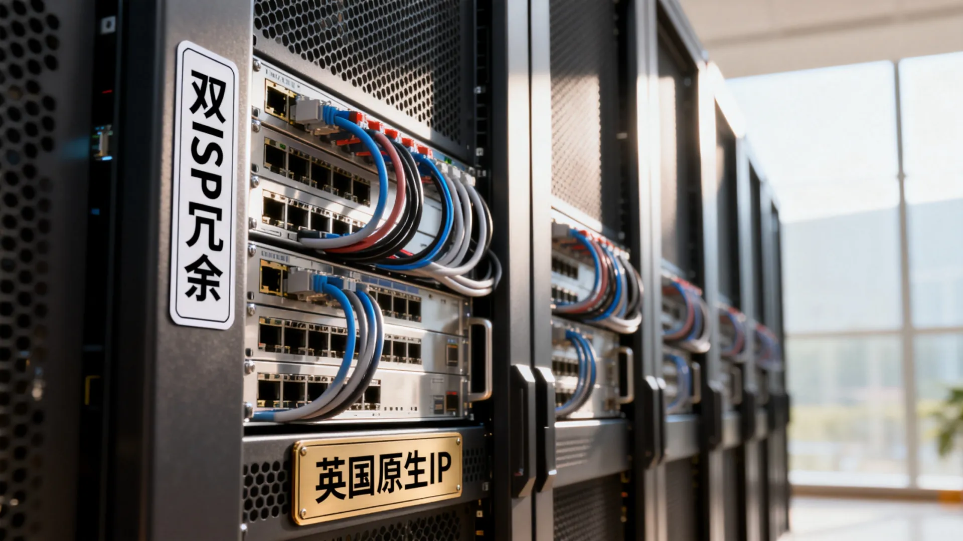 英国机房双ISP 英国原生ip - Intel Xeon,不限制流量 英国机房双ISP 英国原生ip
