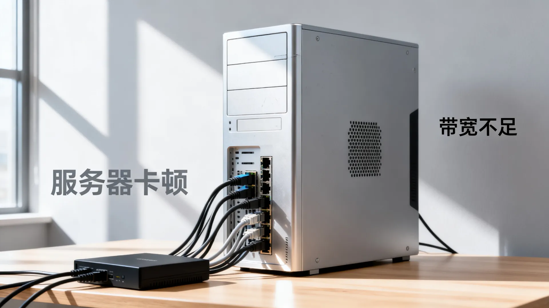 服务器经常卡顿?可能是带宽问题 服务器经常卡顿