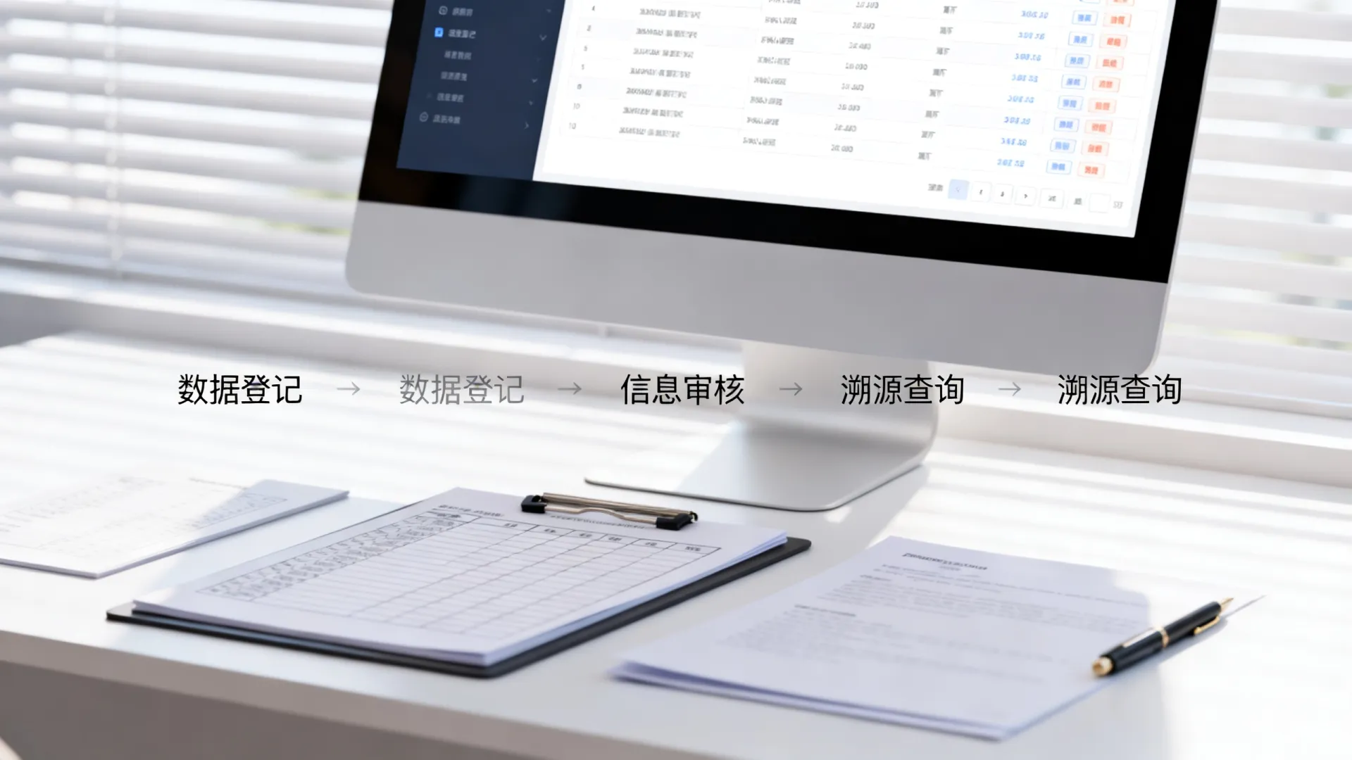 国内原创登记数据溯源