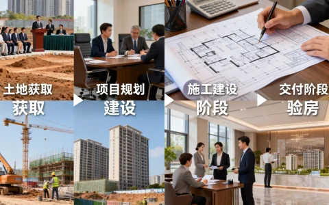 房地产开发顺序是怎样的？房地产开发流程详解