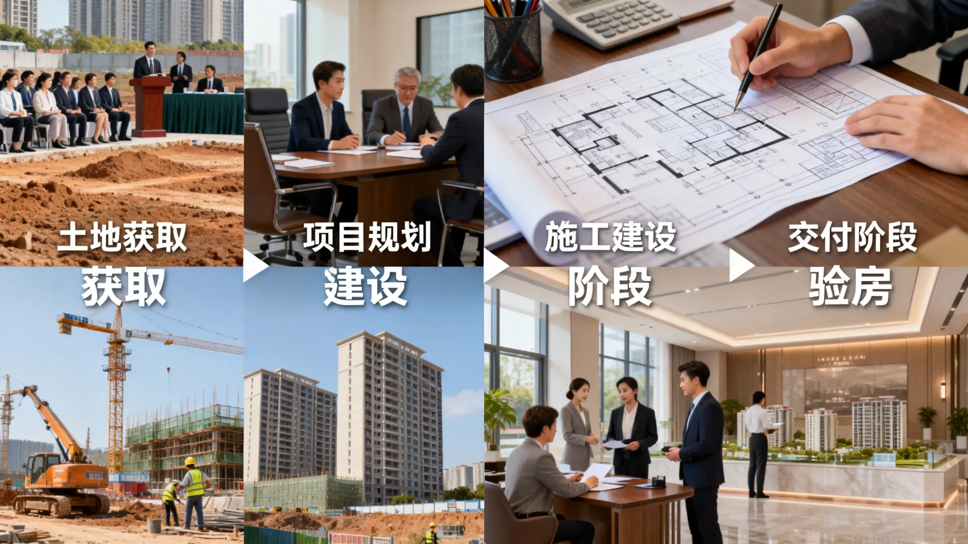 房地产开发顺序