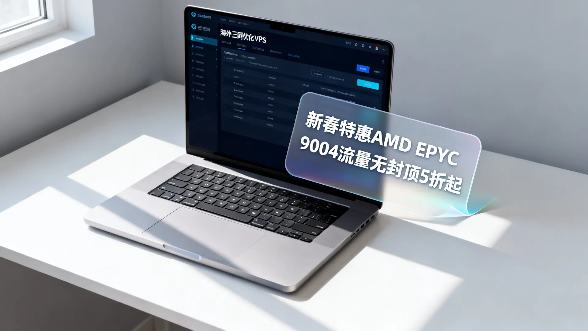 新春特惠 海外三网优化 vps优惠码 - AMD EPYC 9004,流量无封顶,5折起 新春特惠 海外三网优化 vps优惠码