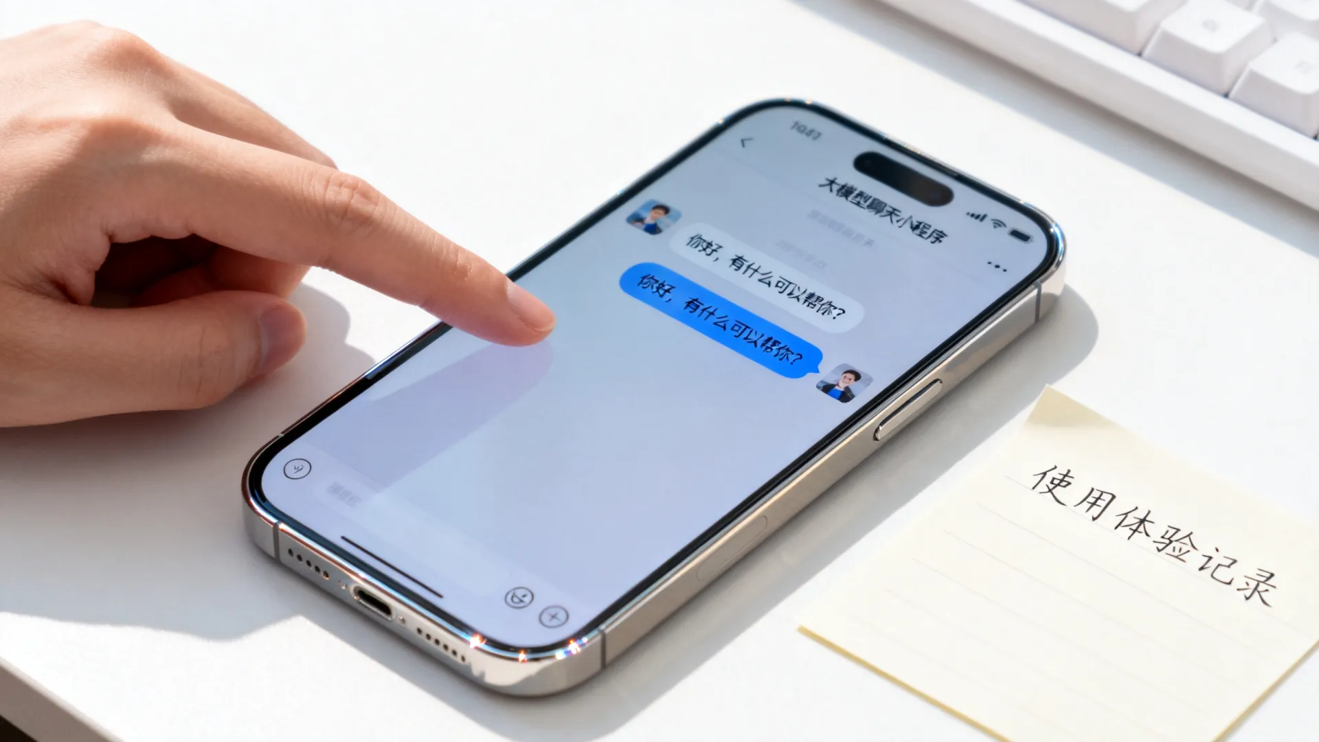 关于大模型聊天小程序