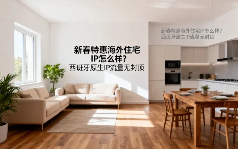 新春特惠海外住宅IP怎么样？西班牙原生IP流量无封顶