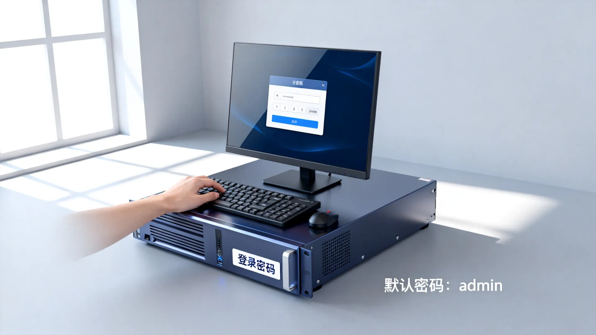 服务器控制台怎么登录密码