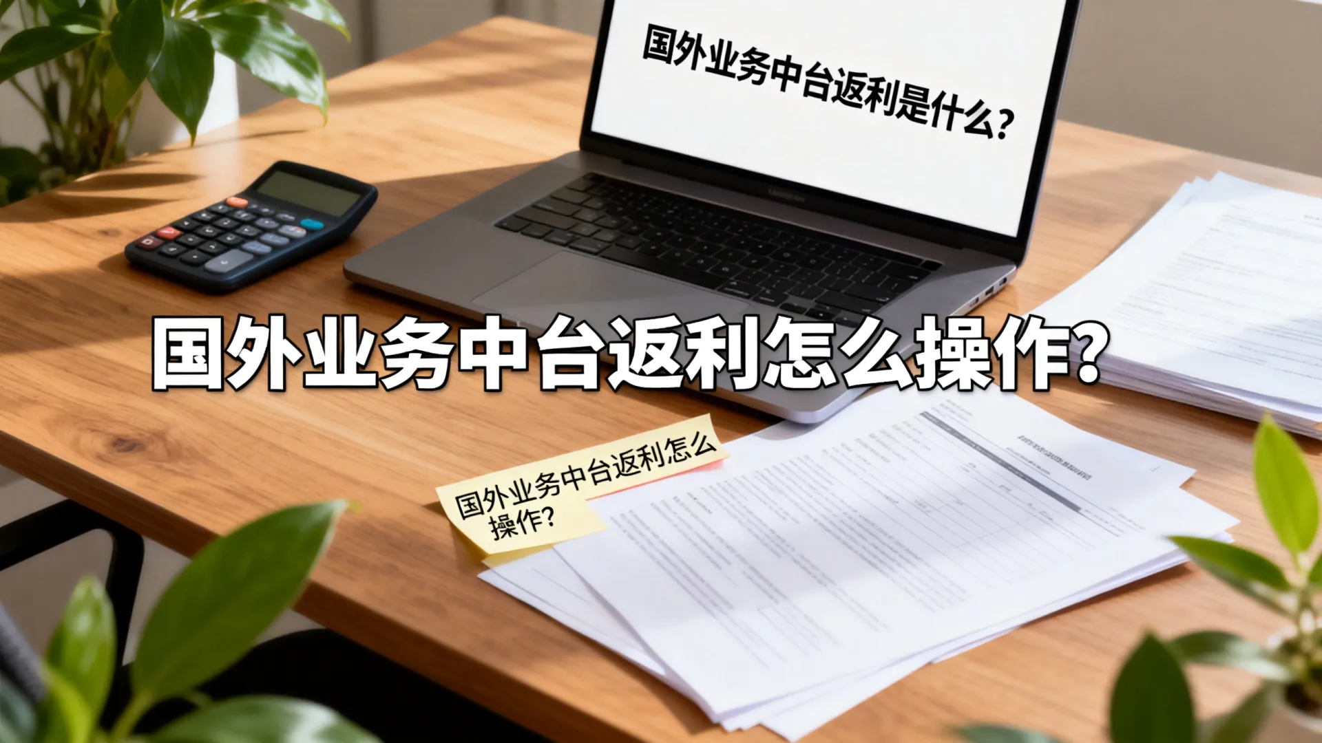 国外业务中台返利 国外业务中台返利