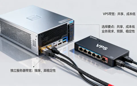 独立服务器带宽和VPS带宽区别在哪？独立服务器带宽怎么选？