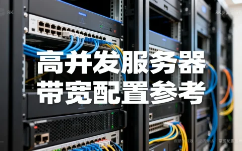 高并发服务器带宽配置参考，高并发服务器需要多少带宽？