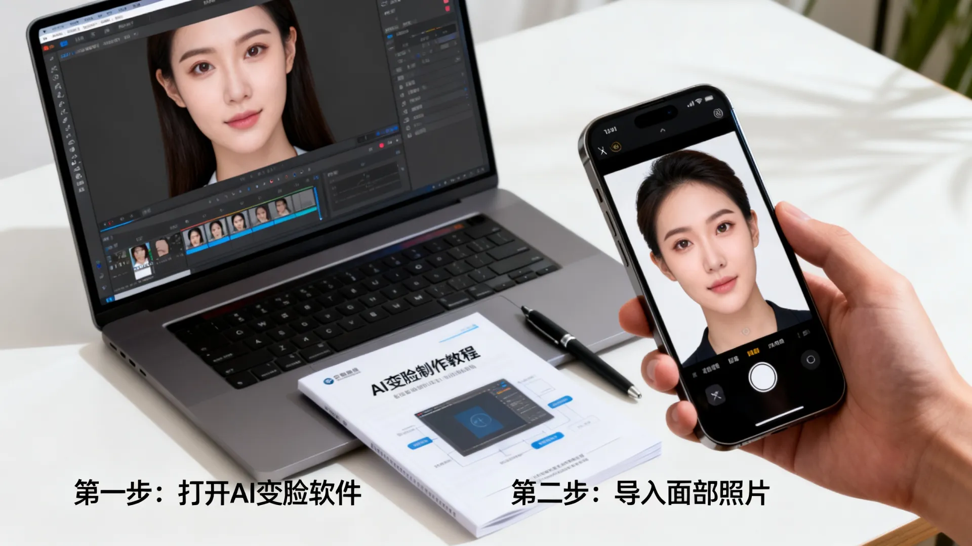 AI变脸怎么创建