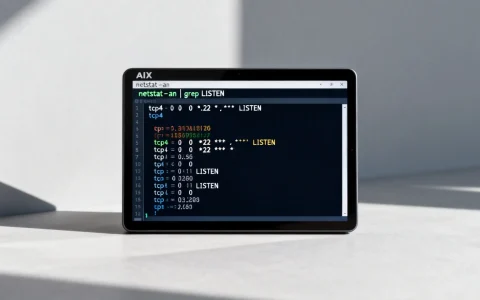 aix查看使用中的端口号，aix如何查看端口占用情况