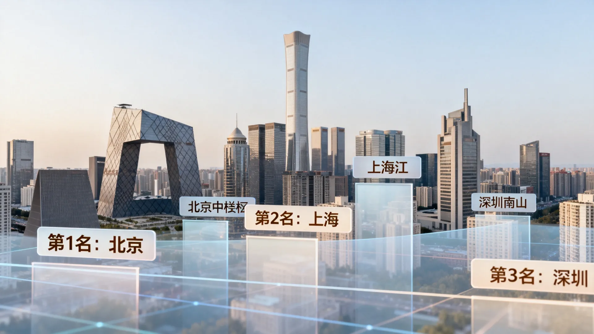 深度对比大模型应用城市排名,这些差距没想到 深度对比大模型应用城市排名
