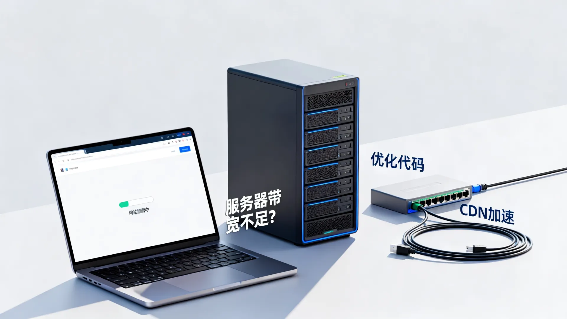 网站打开慢是服务器带宽不够吗? 网站打开慢是服务器带宽不够吗