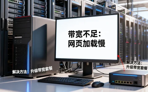 服务器带宽不足的表现有哪些？网站带宽不够怎么解决？