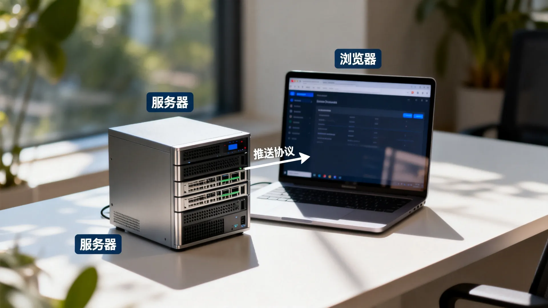 服务器推送消息给浏览器 服务器推送消息给浏览器
