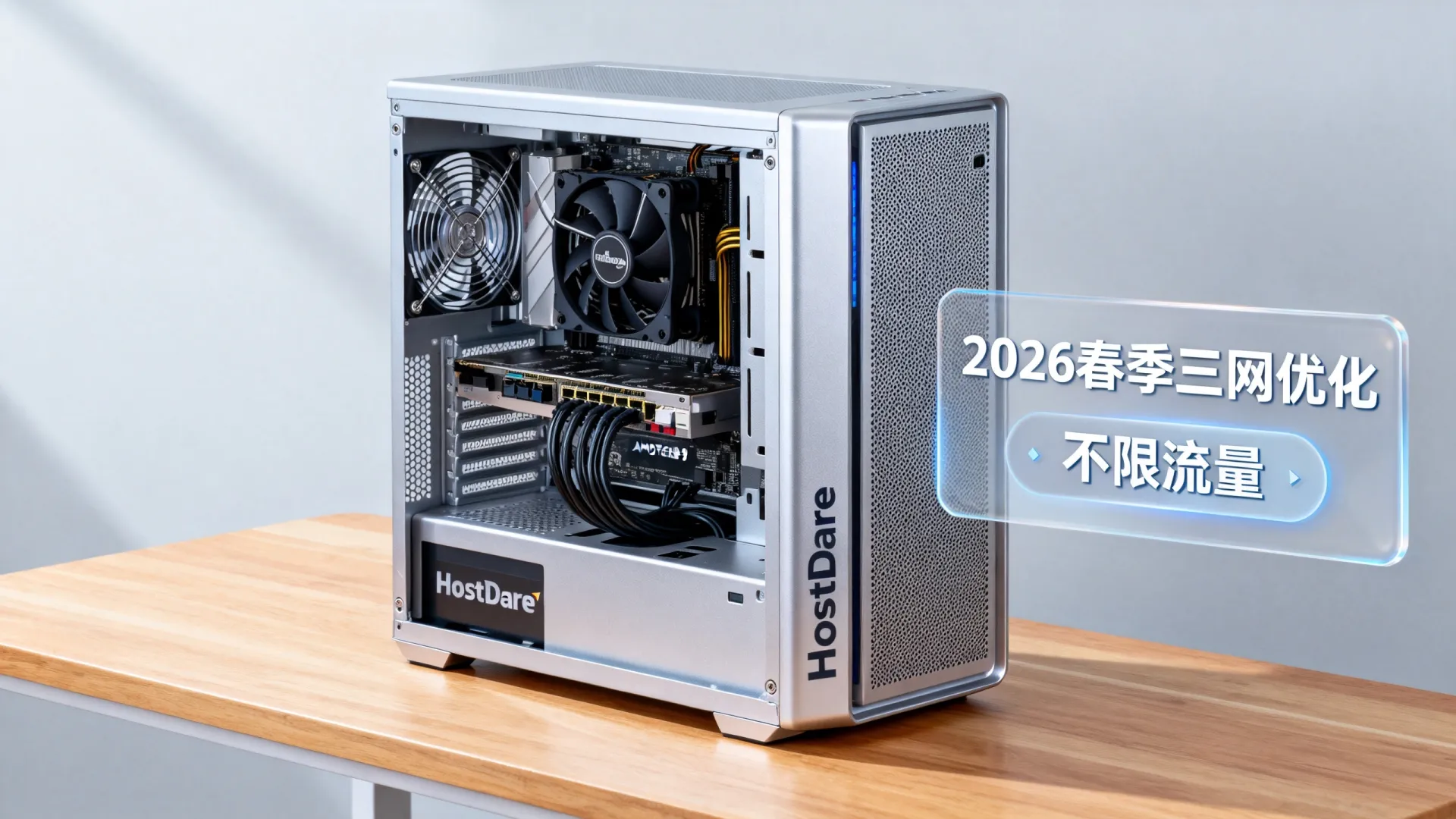 2026春季 海外三网优化 HostDare