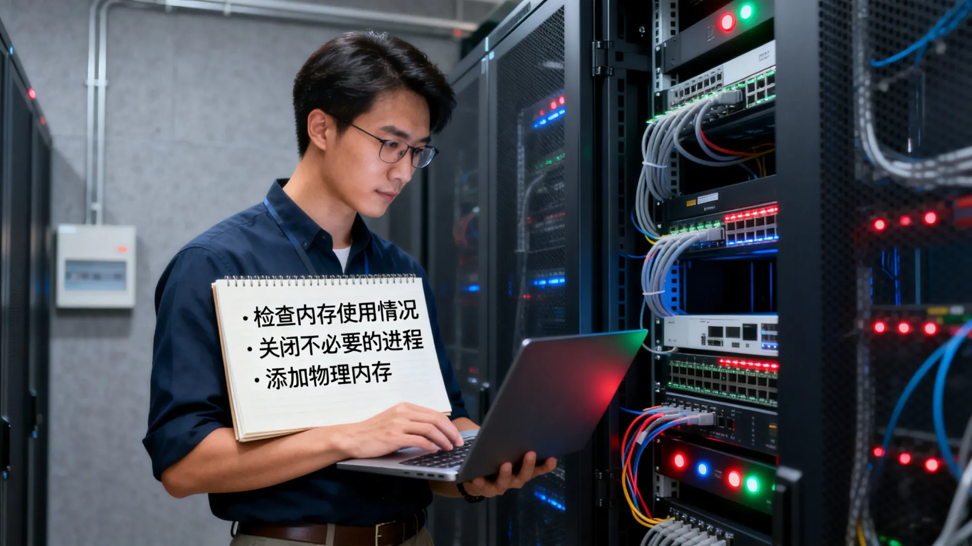 服务器提示内存不足怎么办啊