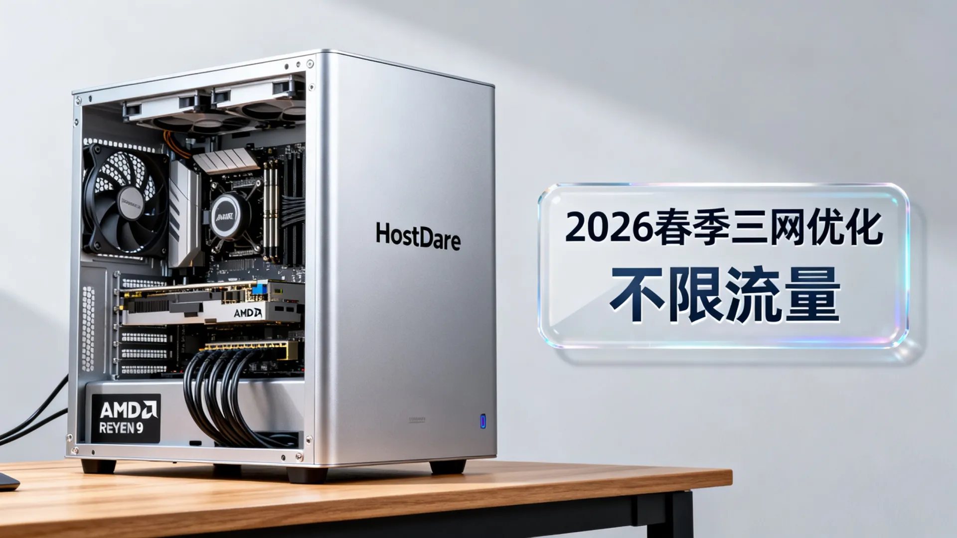 2026春季 海外三网优化 HostDare