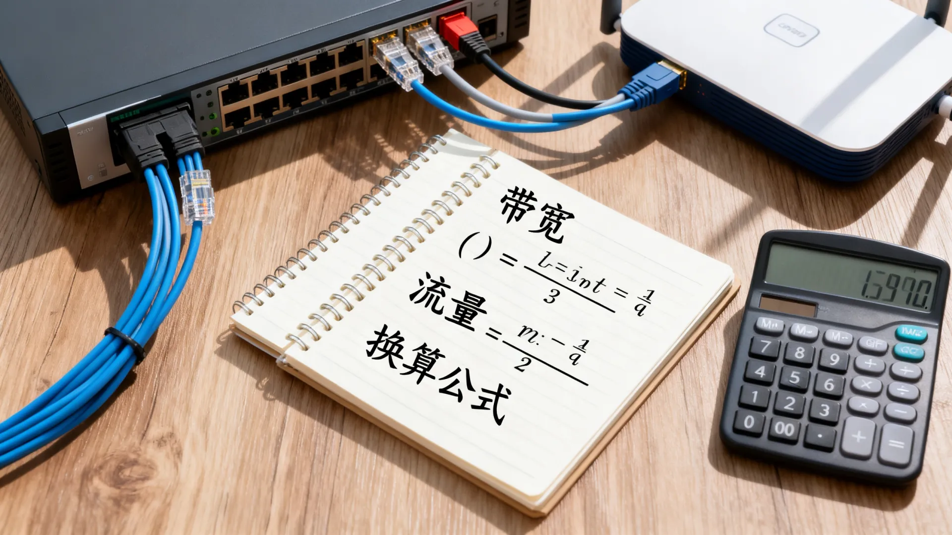 服务器带宽流量换算,3分钟学会 服务器带宽流量换算