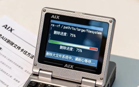 aix删除大文件系统卡住怎么办？解决aix删除文件卡住的实用方法