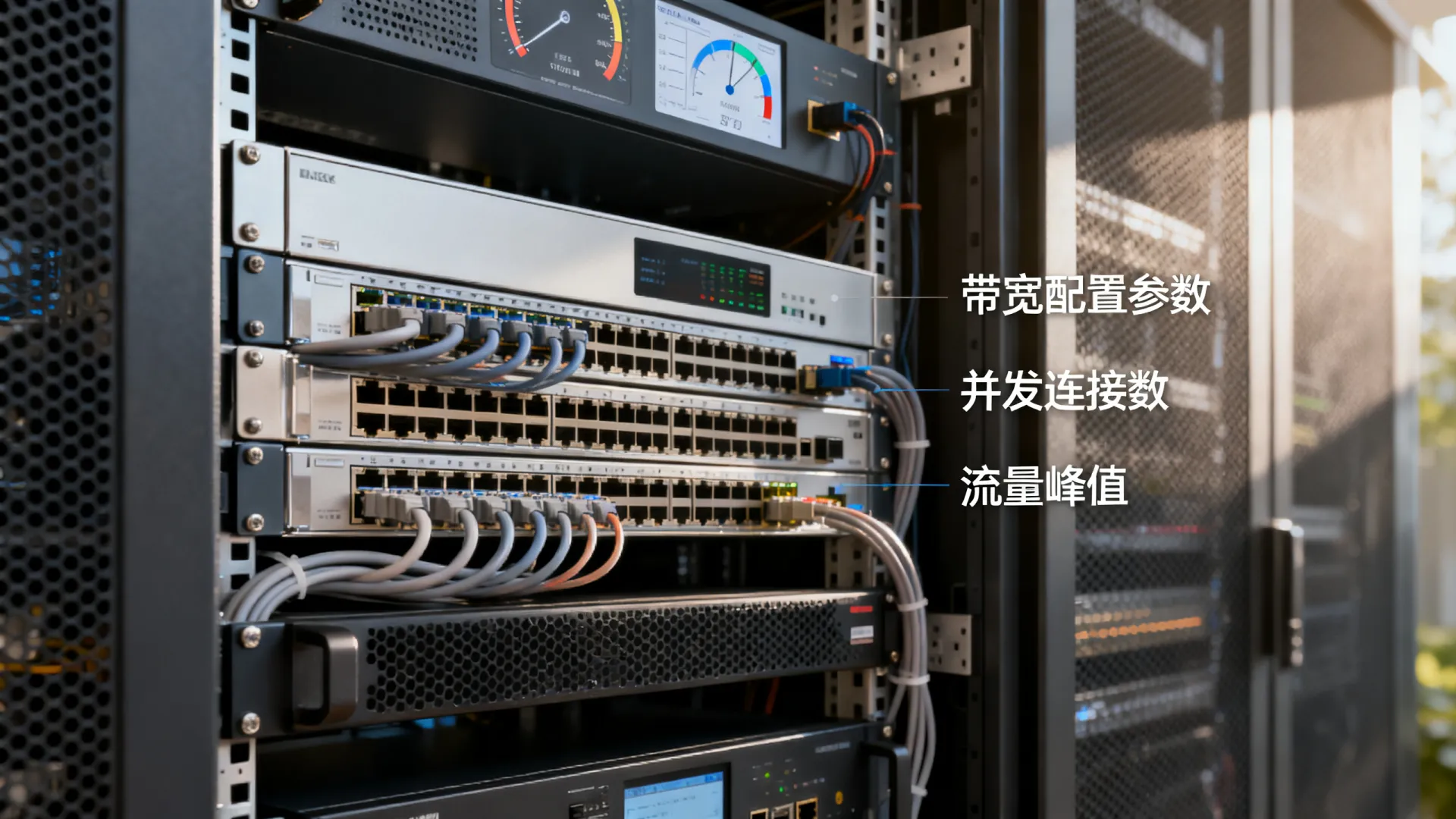 高并发服务器带宽配置参考