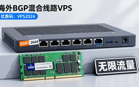 海外BGP混合线路vps优惠码哪里有？DDR5内存无限流量VPS推荐