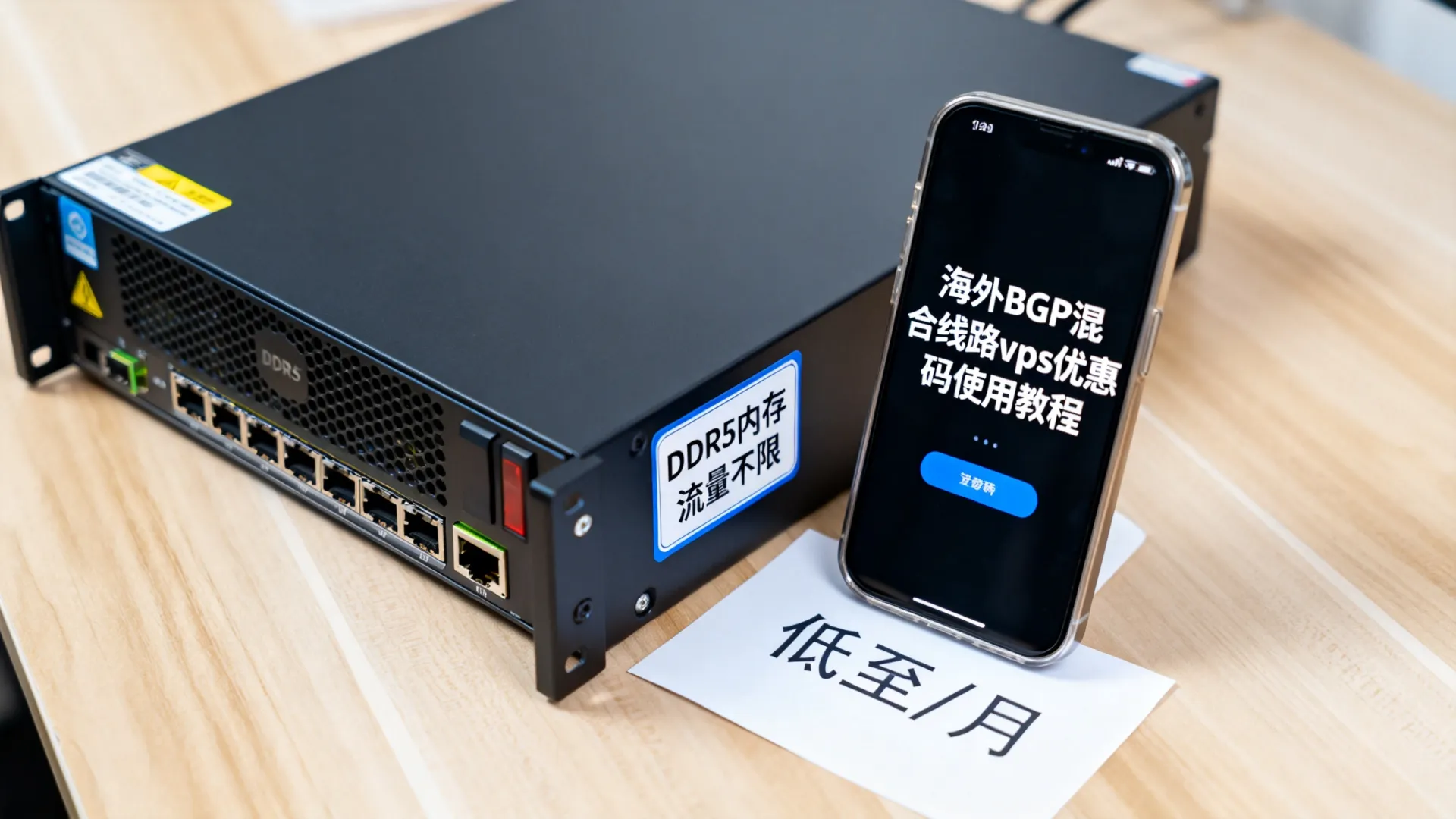 海外BGP混合线路 vps优惠码 - DDR5内存,流量用不完,低至 海外BGP混合线路 vps优惠码