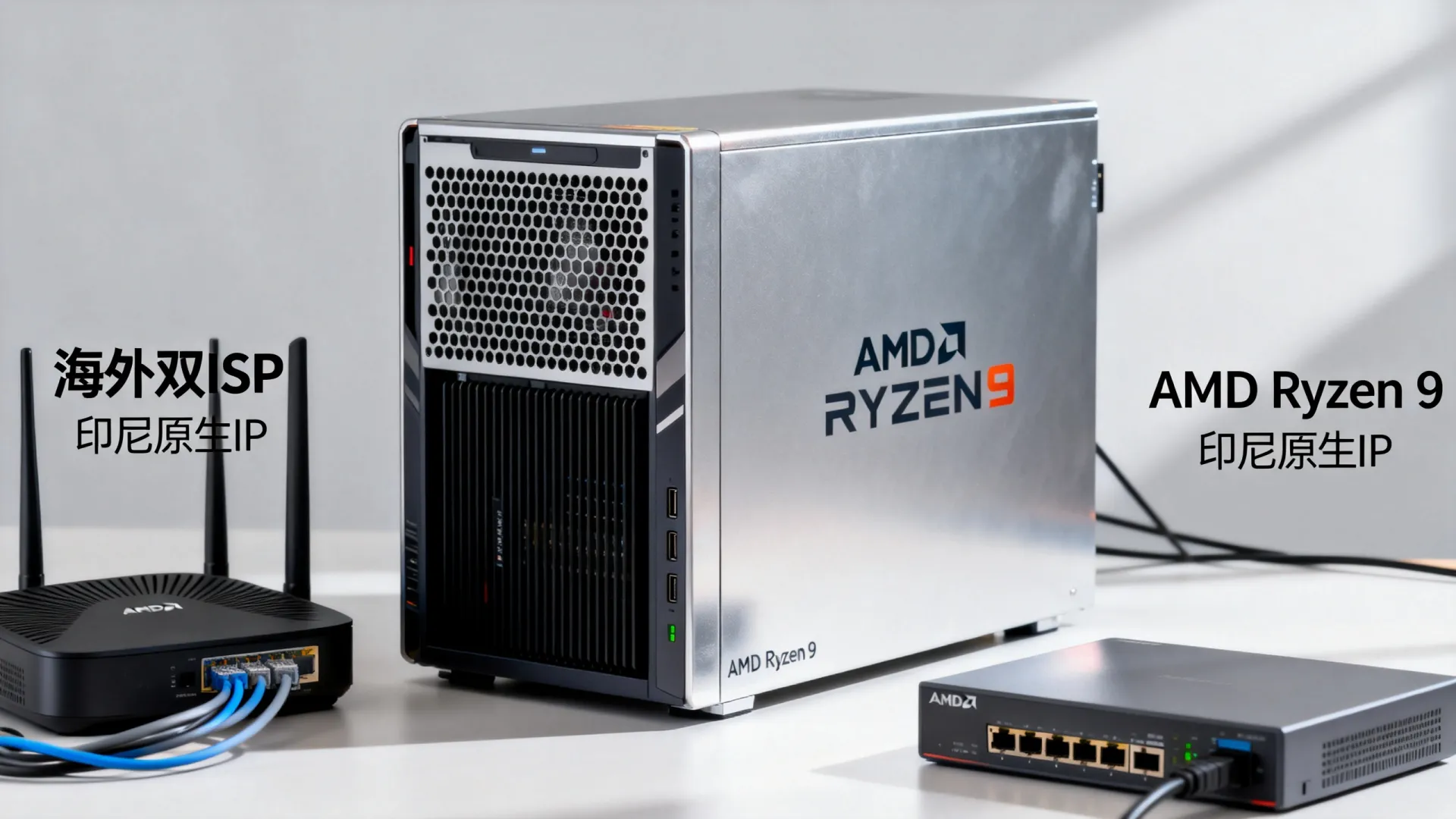 海外双ISP 印尼原生ip - AMD Ryzen 9,流量用不完,立减 (独家) 海外双ISP 印尼原生ip