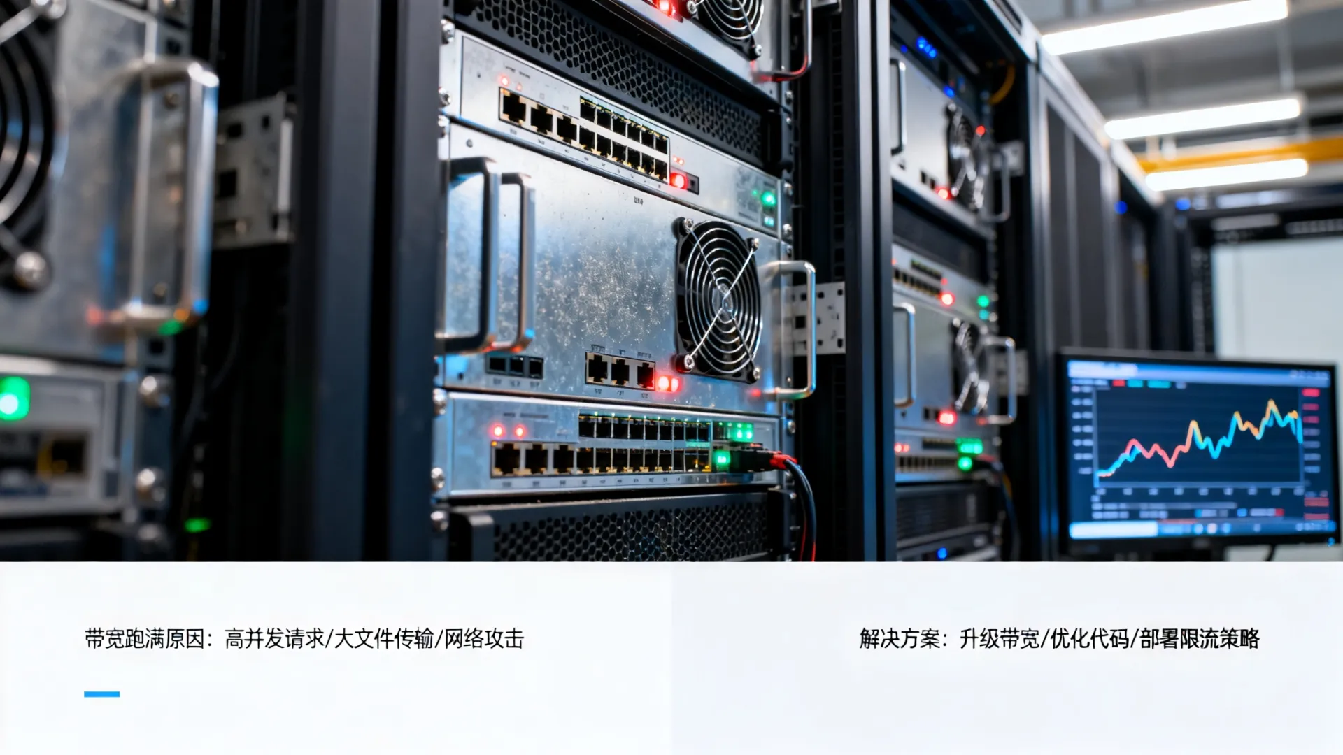 服务器带宽跑满了怎么办? 服务器带宽跑满了怎么办