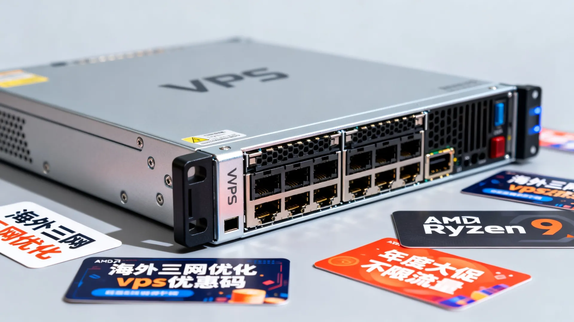 年度大促 海外三网优化 vps优惠码 - AMD Ryzen 9,不限制流量 (独家) 年度大促 海外三网优化 vps优惠码