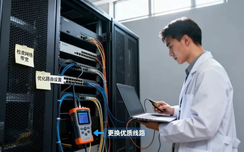 服务器网络延迟高怎么办？如何解决服务器线路延迟问题