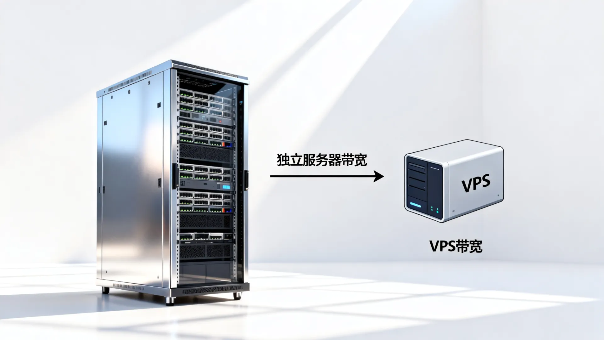独立服务器带宽和VPS带宽区别在哪? 独立服务器带宽和VPS带宽区别在哪