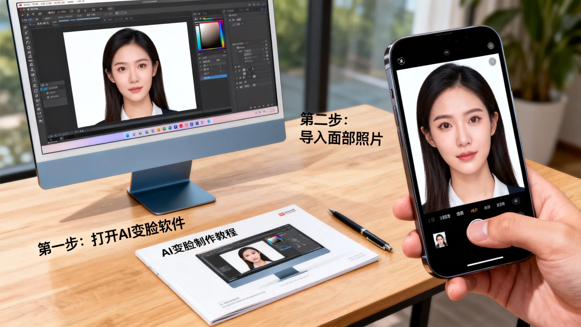 AI变脸怎么创建