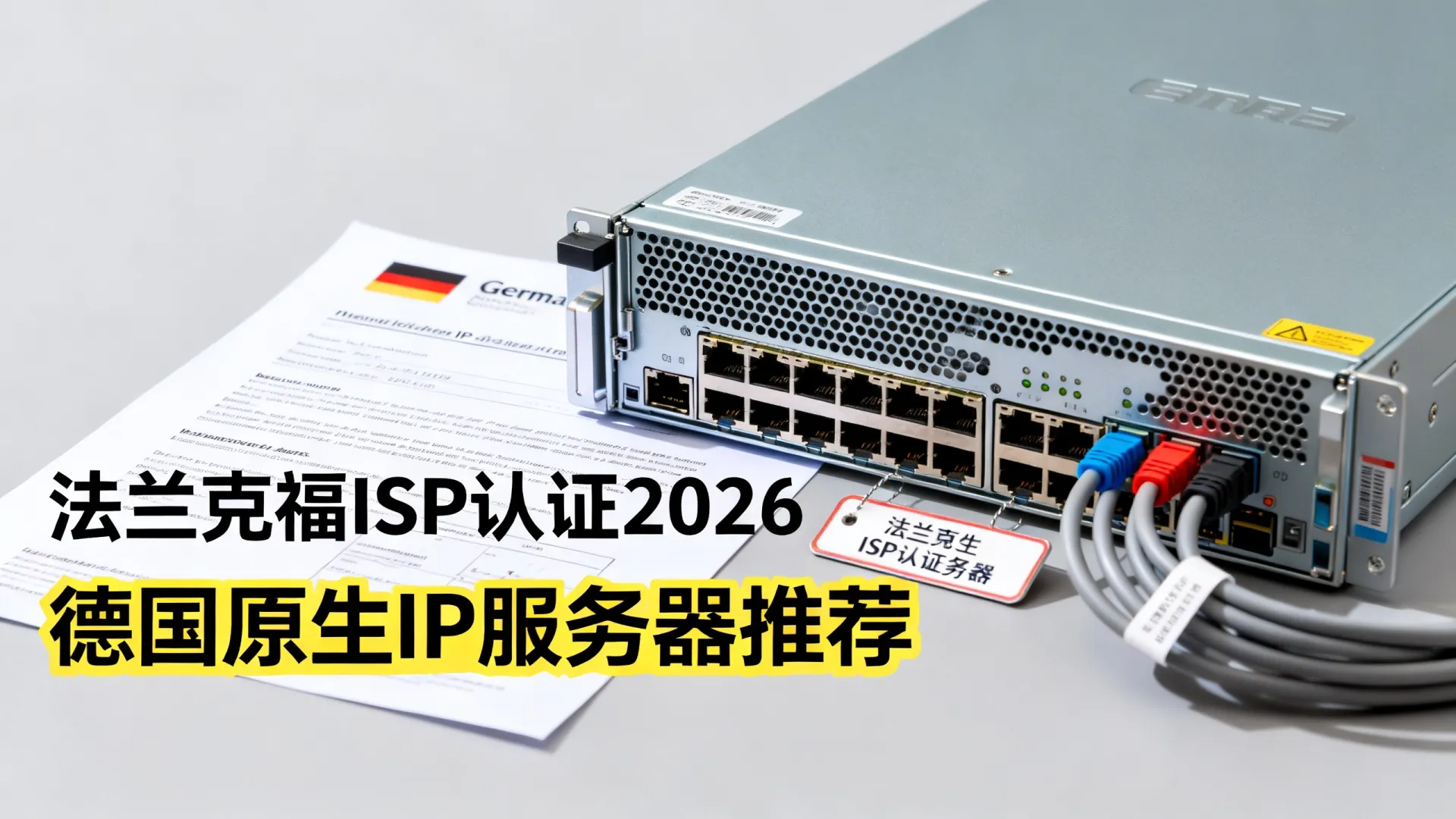 2026春季 法兰克福ISP认证 德国原生ip - NVMe SSD,无限流量 2026春季 法兰克福ISP认证 德国原生ip