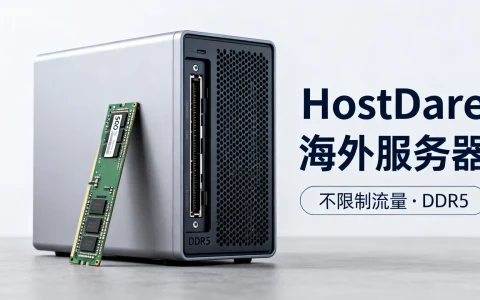 HostDare海外服务器怎么样？不限制流量DDR5值得买吗？