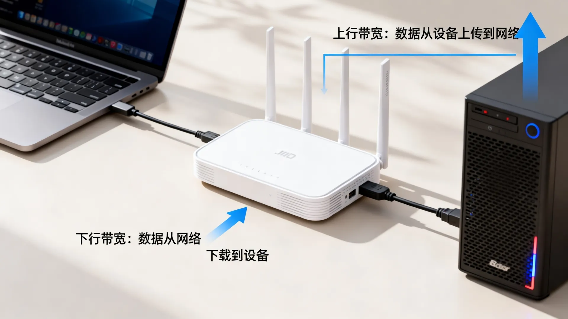 上行带宽和下行带宽区别