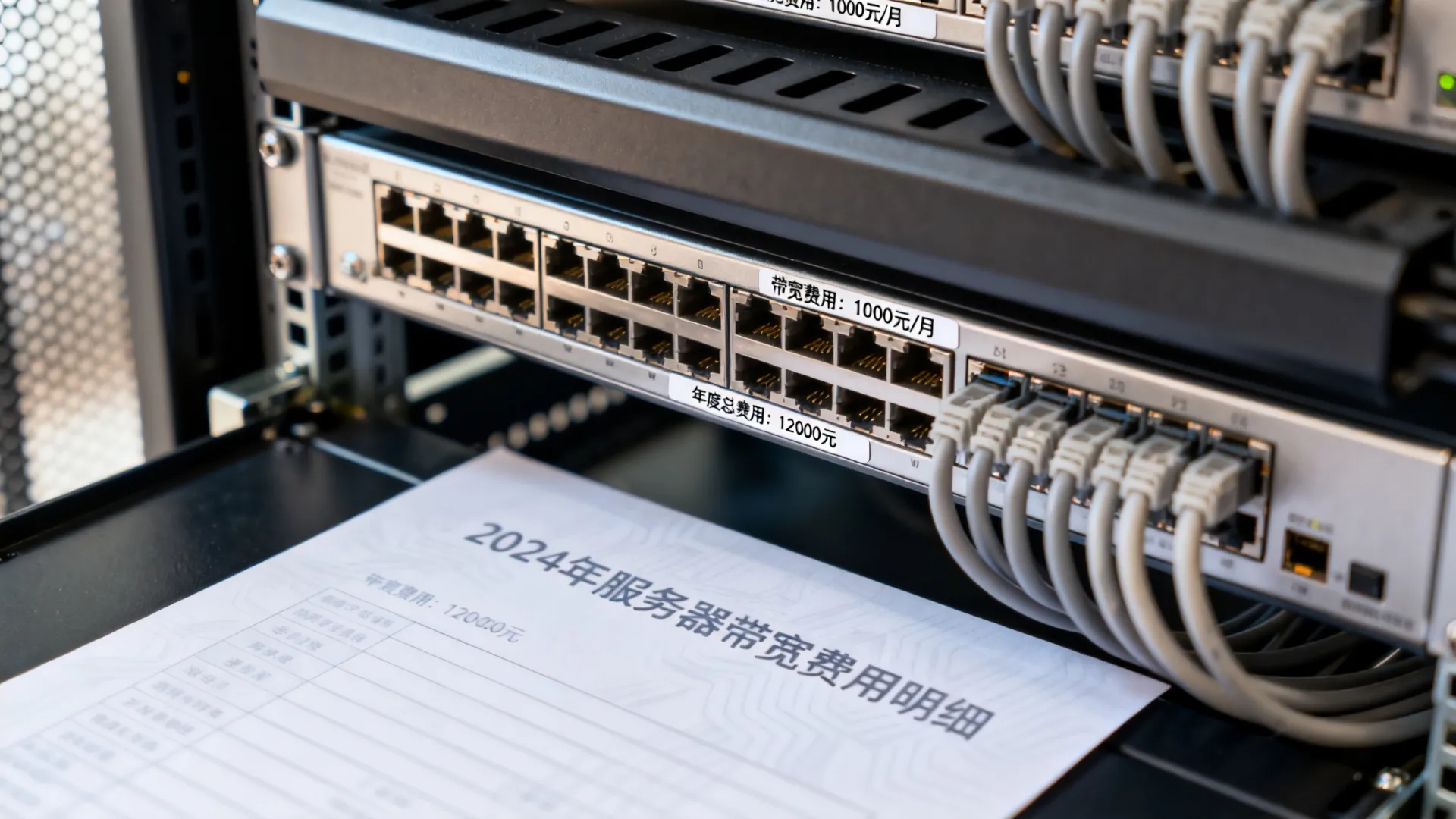 服务器带宽费用明细