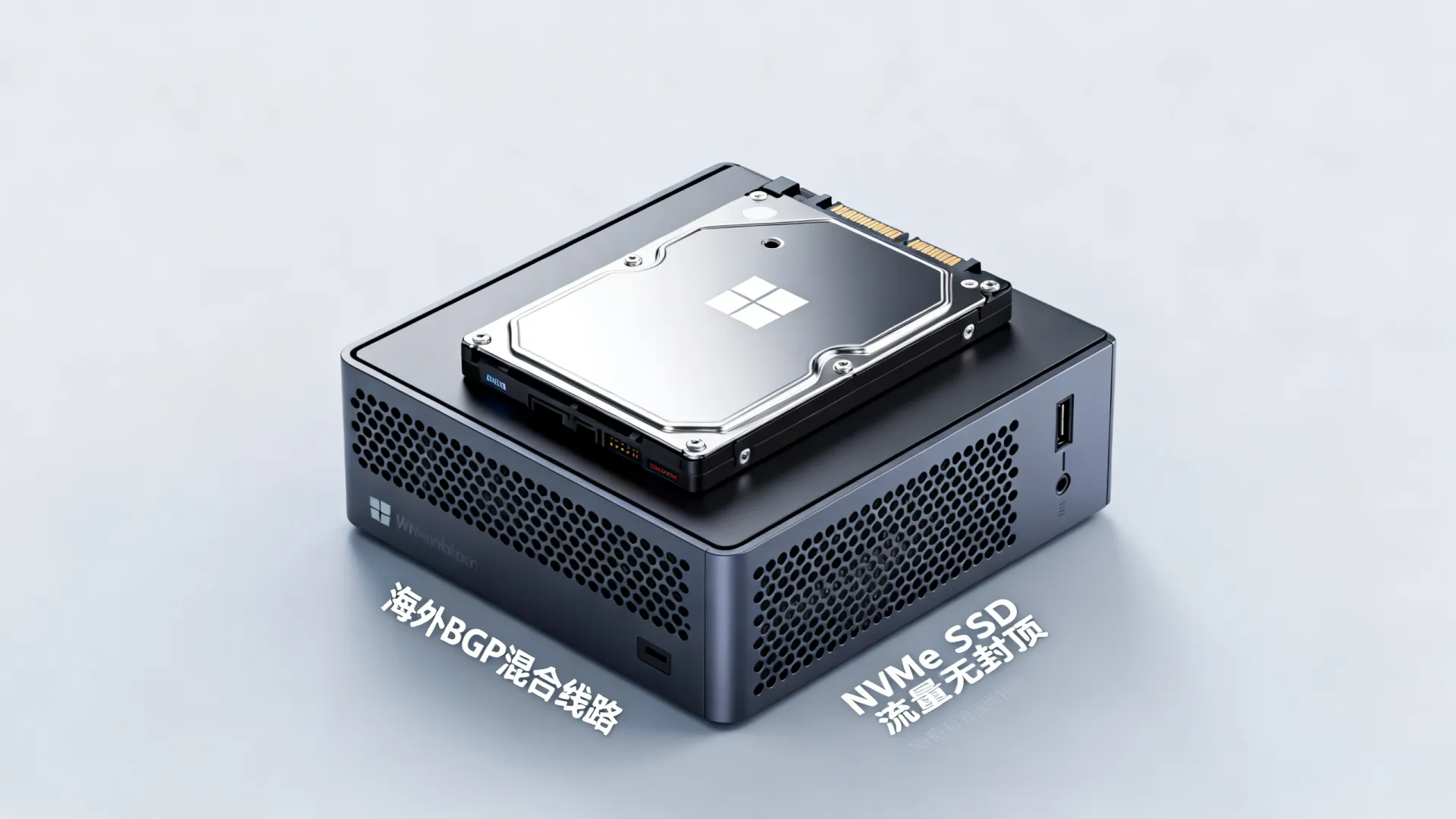 海外BGP混合线路 windows主机 - NVMe SSD,流量无封顶 海外BGP混合线路 windows主机