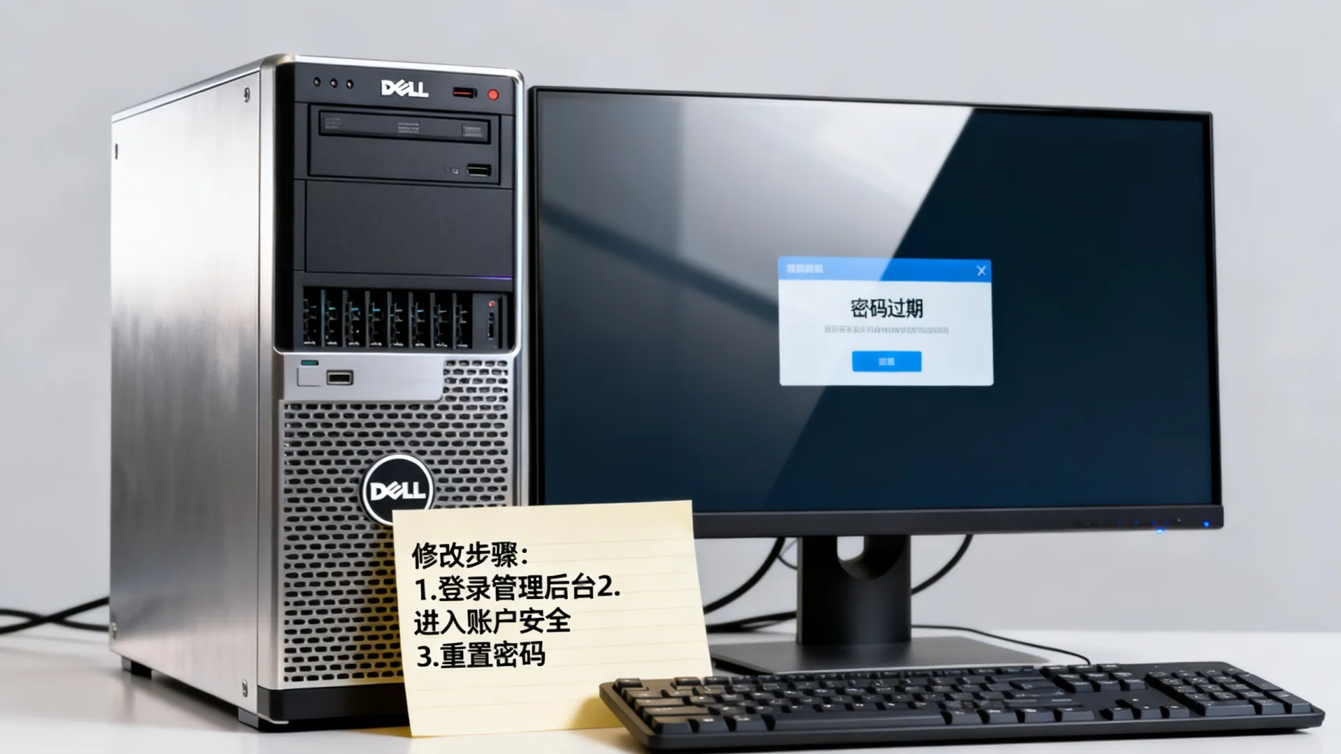 服务器提示密码过期