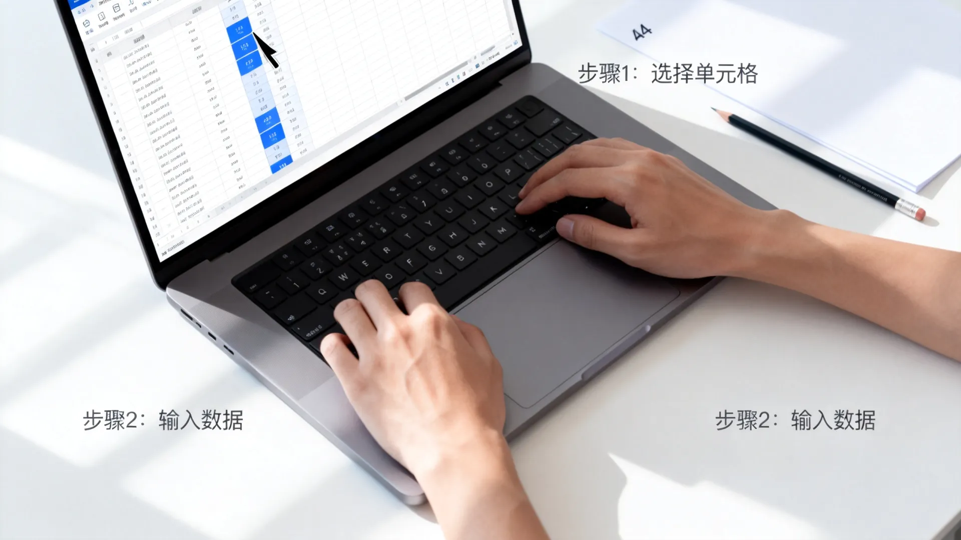 一步一步教你表格制作 一步一步教你表格制作