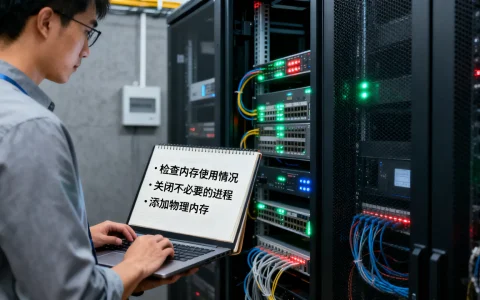 服务器提示内存不足怎么办啊，服务器内存不足的解决方法