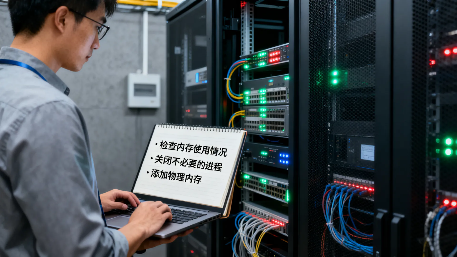 服务器提示内存不足怎么办啊