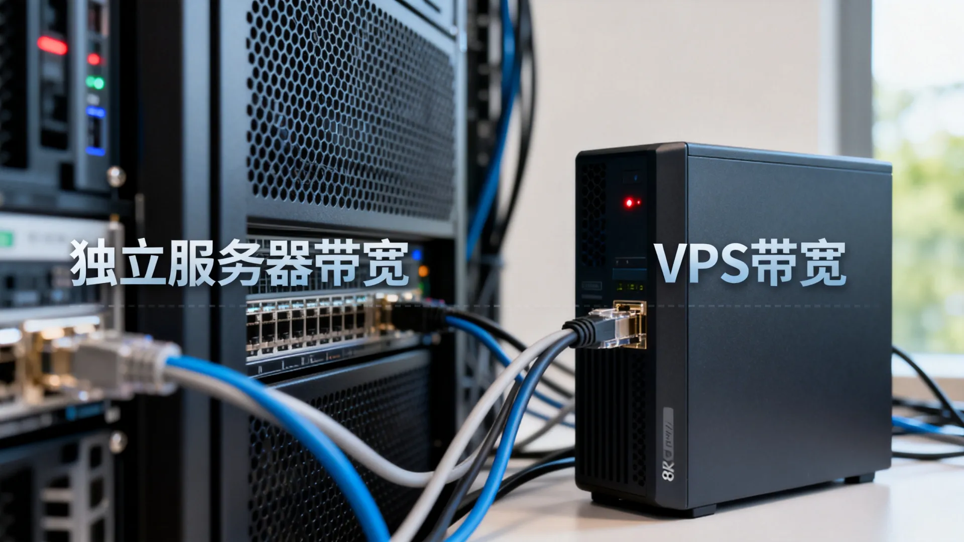 独立服务器带宽和VPS带宽区别在哪
