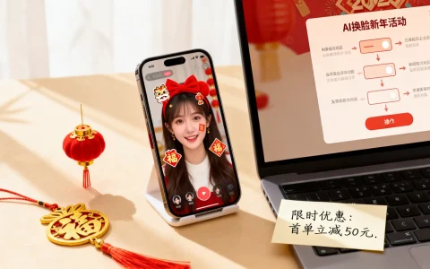 新年促销AI换脸怎么玩？AI换脸新年活动优惠有哪些