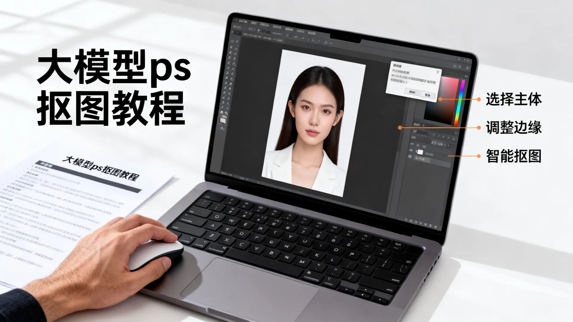 一篇讲透大模型ps抠图,没你想的复杂 一篇讲透大模型ps抠图