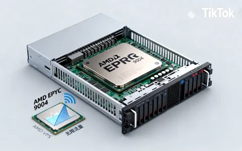 2026年海外三网优化Tiktok vps怎么样，AMD EPYC 9004无限流量推荐