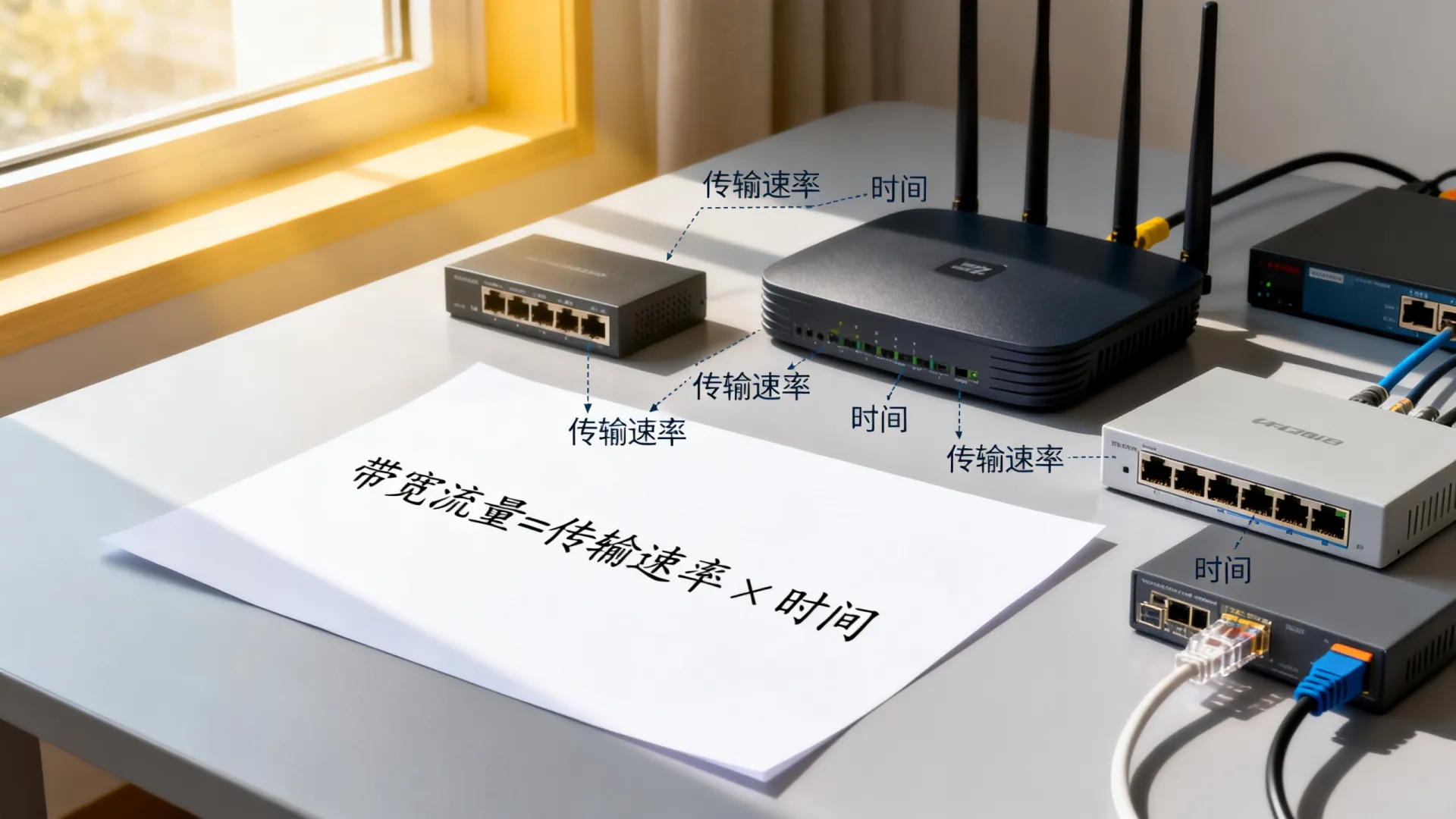 带宽流量怎么计算? 带宽流量怎么计算