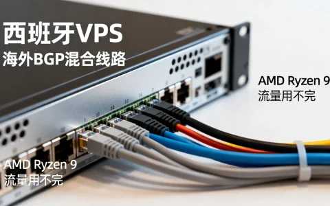 西班牙VPS怎么样，海外BGP混合线路_AMD Ryzen 9流量用不完